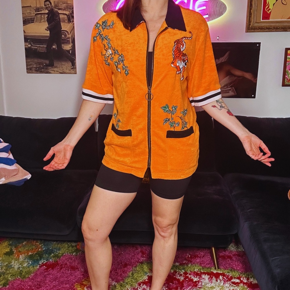 Tombolo Crouching Tiger Hidden Beverage Cabana Shirt